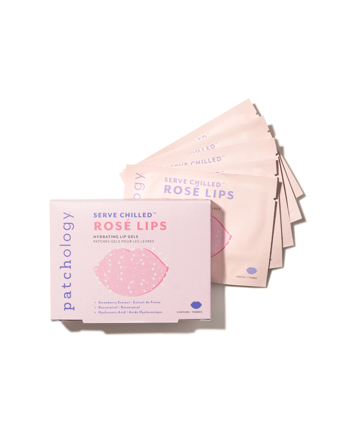 Patchology Rose Lip Gel 5-pack - Huuligeeli