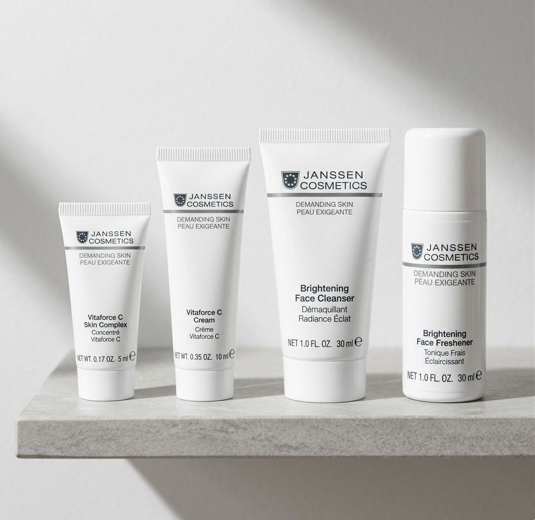 Janssen Cosmetics kirkastava matkakokoinen hoitosetti