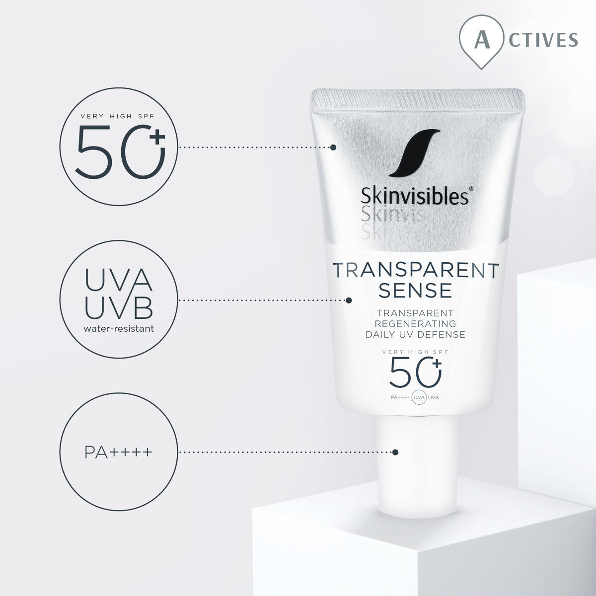 Skinvisibles Transparent Sense SPF50+