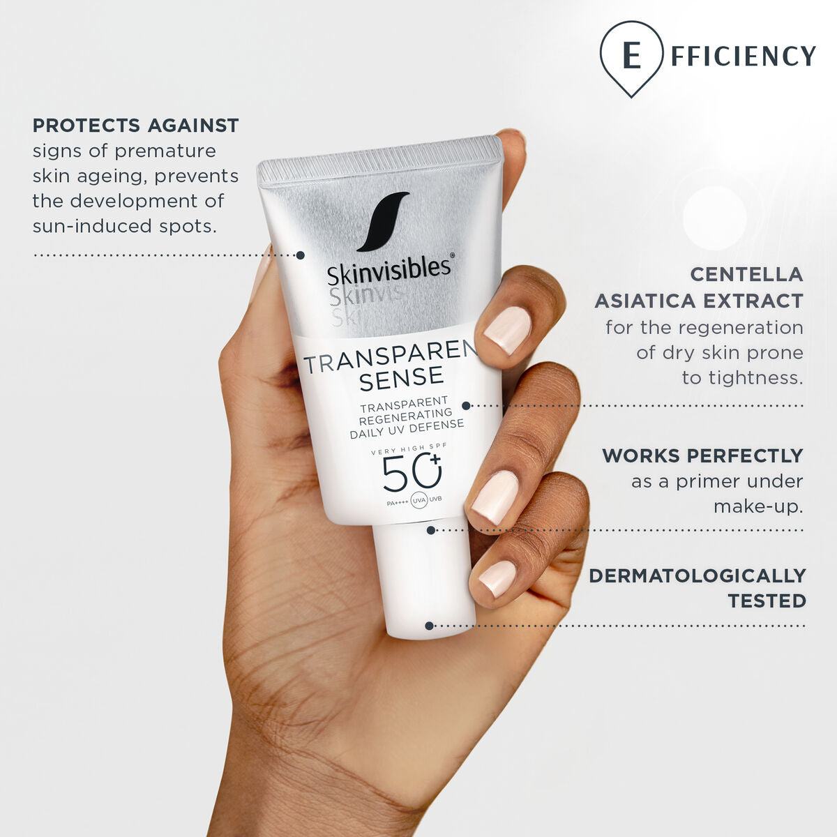 Skinvisibles Transparent Sense SPF50+