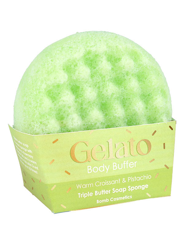 Body Buffer Gelato Warm Croissant & Pistachio - Pesupuffi