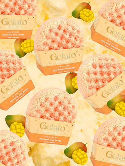 Body Buffer Gelato Mango Sorbet - Pesupuffi