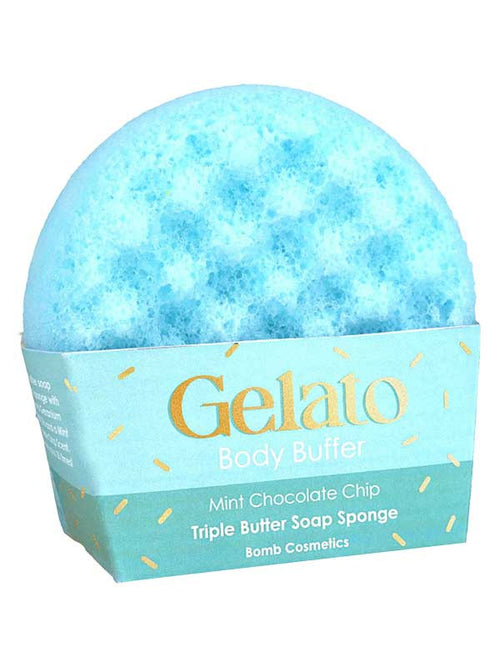 Bomb cosmetics gelato mint body buffer
