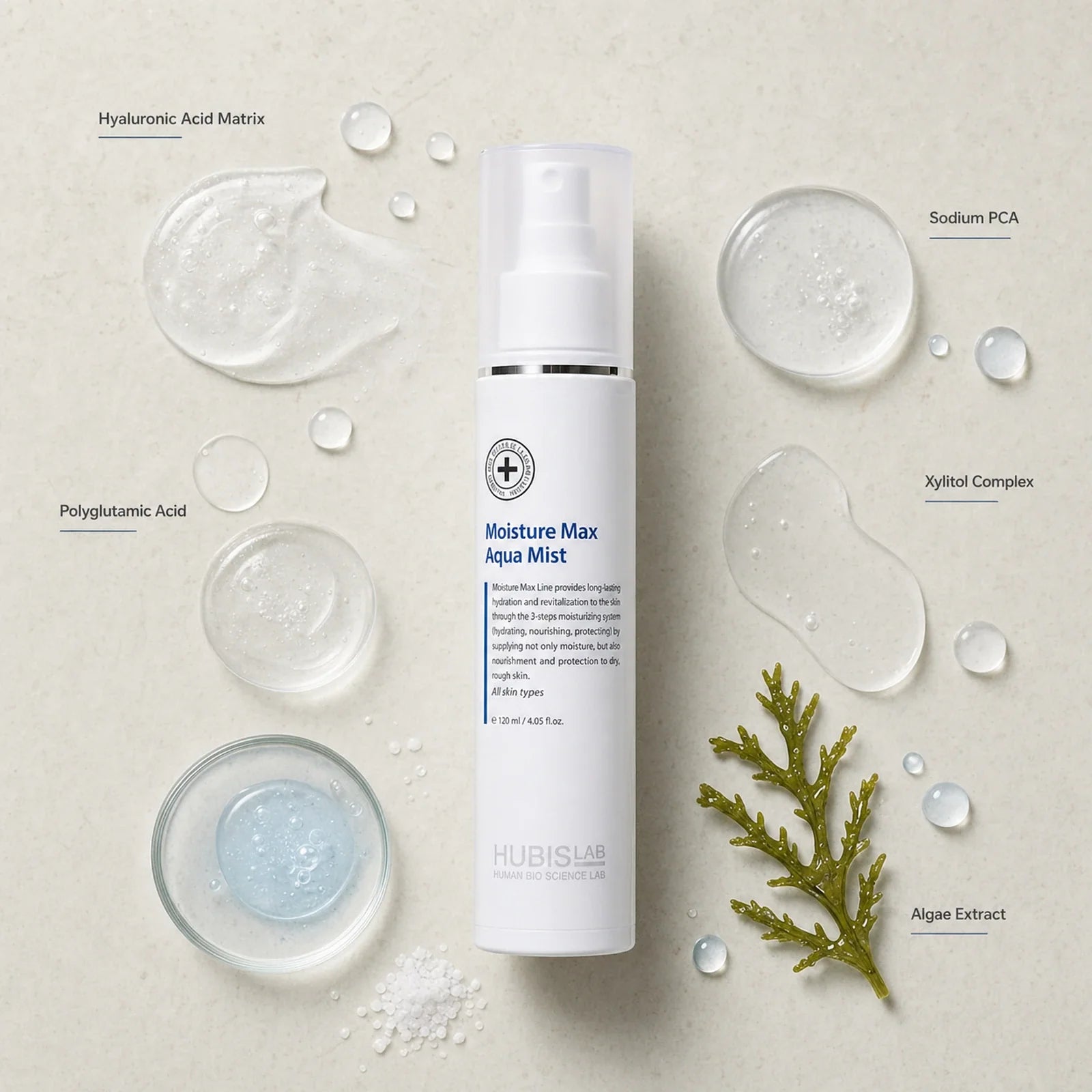 HUBISLAB Moisture Max Aqua Mist 120 ml
