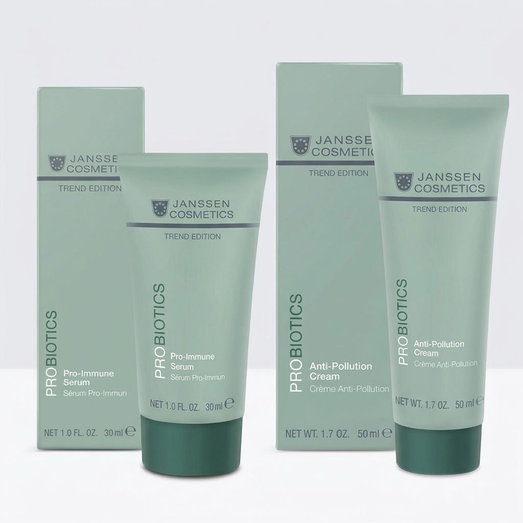 Janssen Cosmetics PROBIOTICS anti pollution cream + pro immune serum
