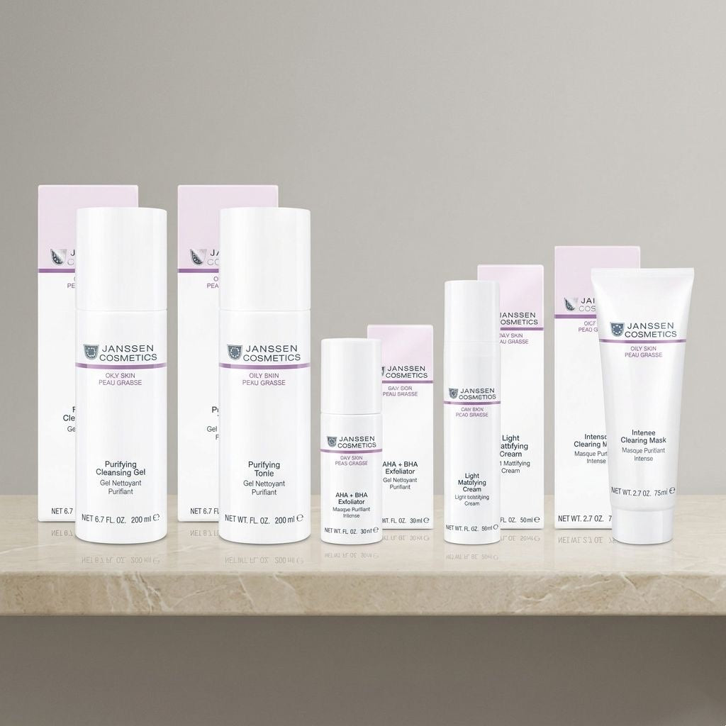 Janssen Cosmetics Oily skin tuotepaketti