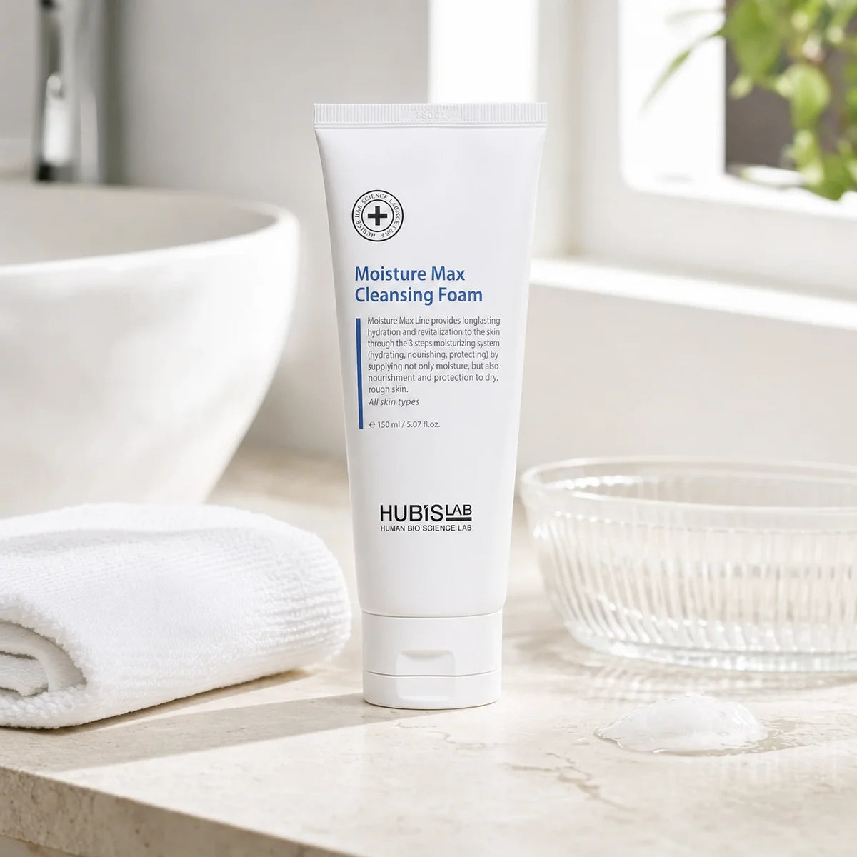 HUBISLAB Moisture Max Cleansing Foam 150 ml 