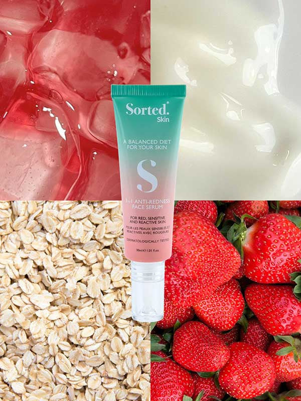 Sorted Skin 3 in 1 Anti-Redness Face Serum 30 ml