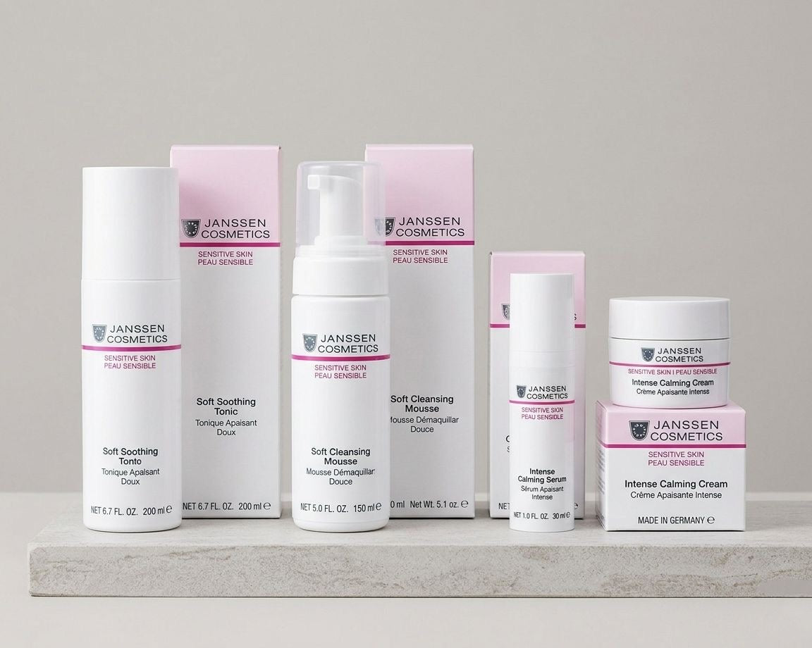 Janssen Cosmetics sensitive skin tuotepaketti