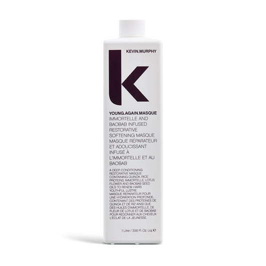 Kevin Murphy YOUNG AGAIN MASQUE 1000 ml - Syvähoitava, Jälleenrakentava Hiusnaamio