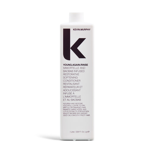 Kevin Murphy YOUNG AGAIN RINSE 1000 ml - Elvyttävä ja Pehmentävä Anti-aging Hoitoaine