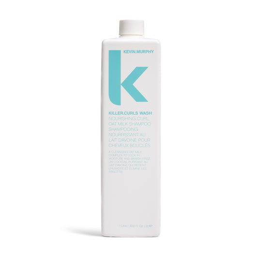 Kevin Murphy KILLER CURLS WASH 1000 ml - Ravitseva ja Kosteuttava Shampoo Kiharille Hiuksille