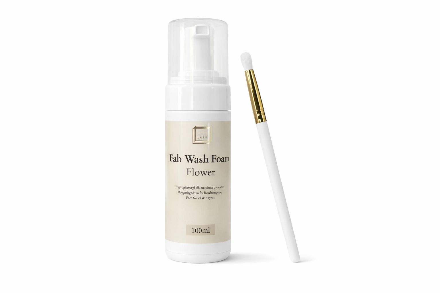 Fab wash foam + ripsien pesusivellin