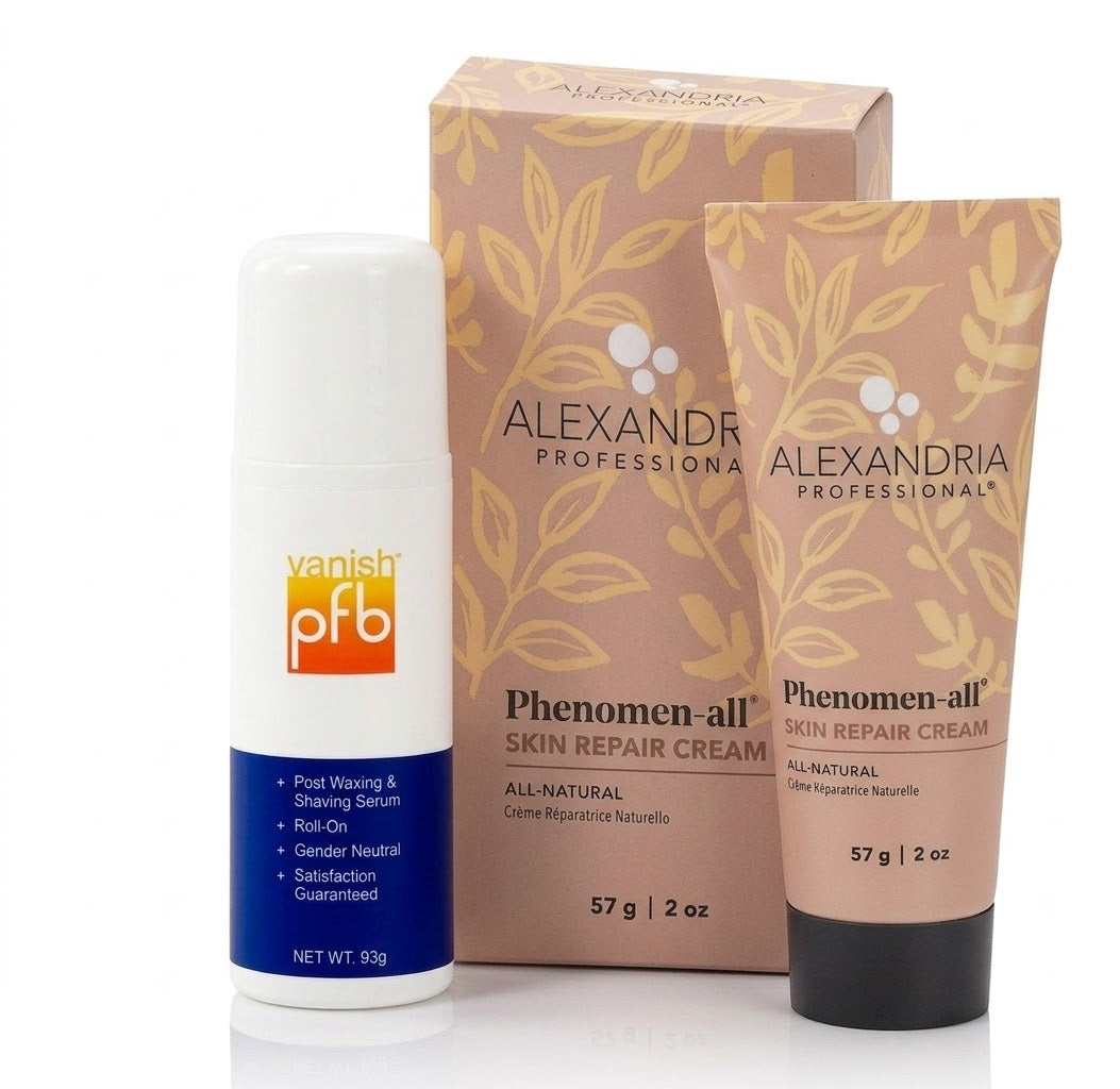 PFB Vanish 60ml & Phenomen-all 29ml – The ultimate power duo against ingrown hairs