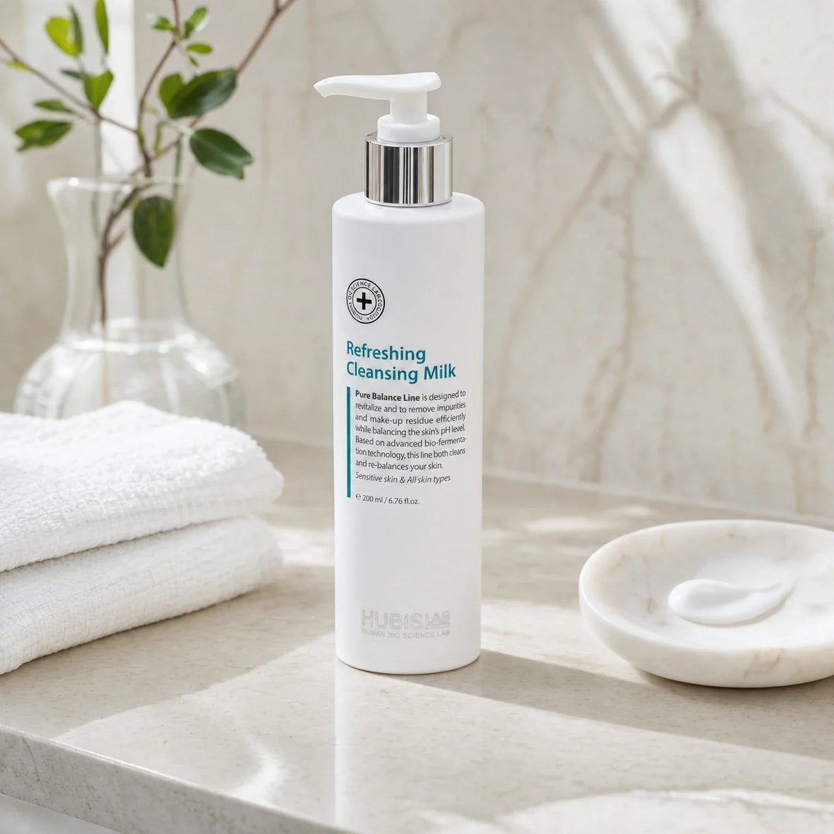 HUBISLAB Pure Balance Refreshing Cleansing Milk 200 ml 