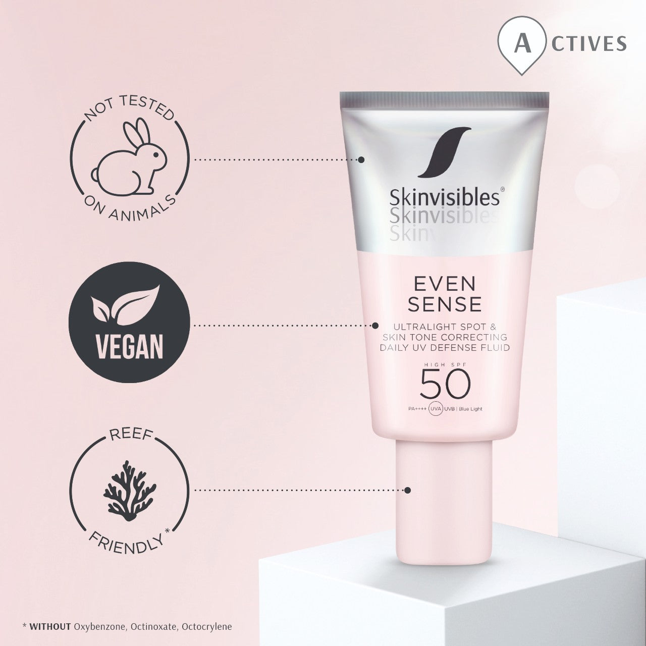 Skinvisibles Even Sense SPF50 