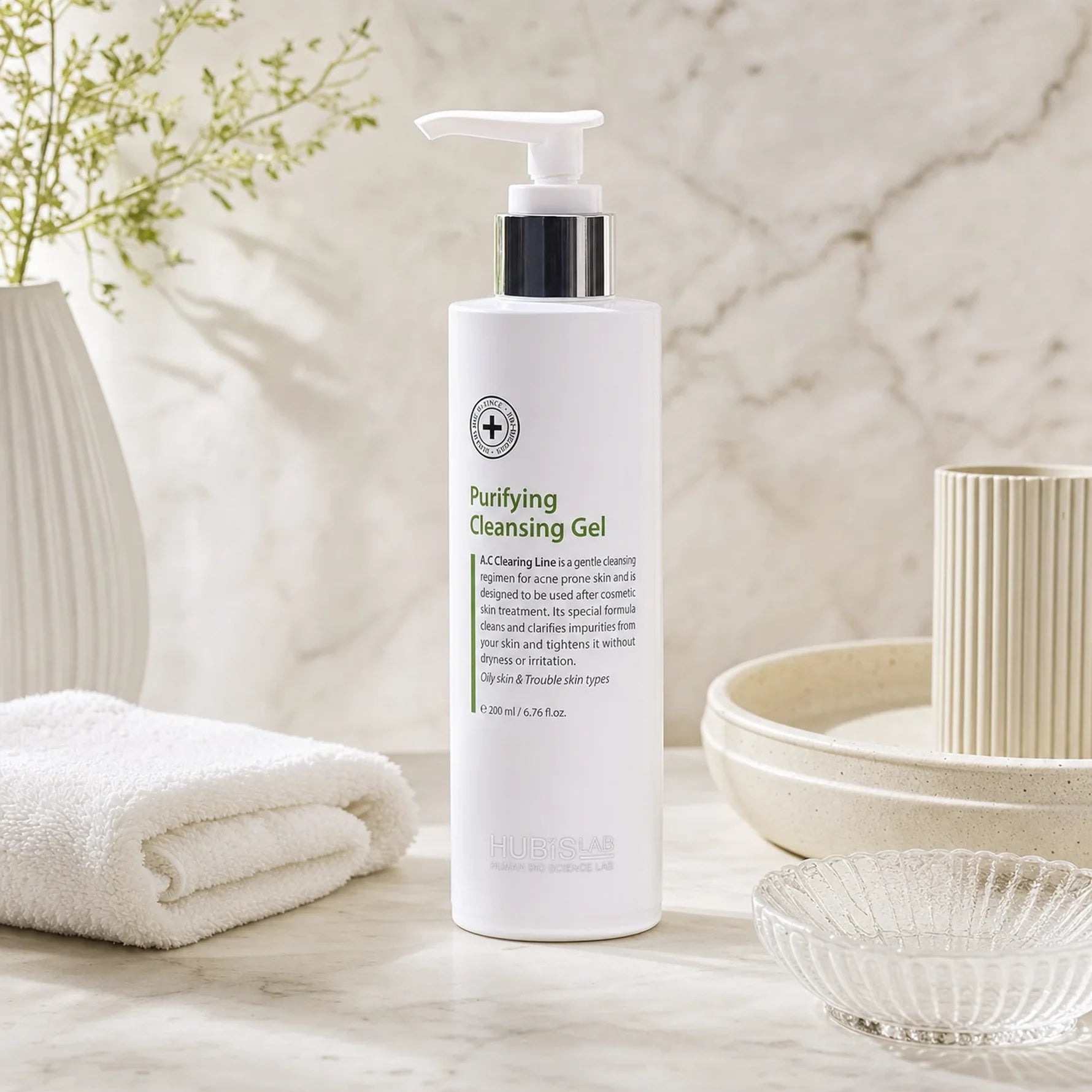 HUBISLAB A.C Clearing Purifying Cleansing Gel 200 ml