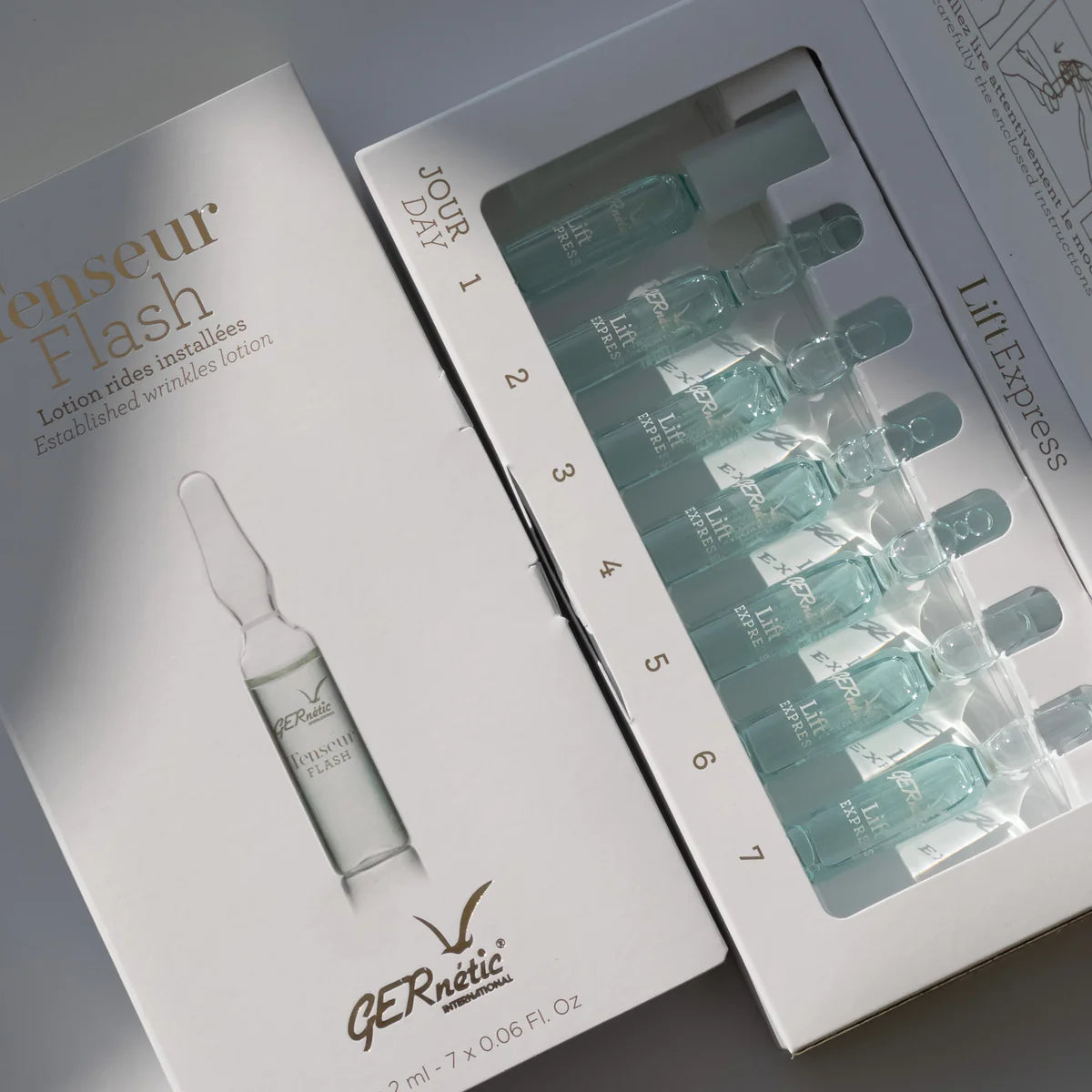 Gernetic Tenseur Flash 7x2 ml - Ihon Nuorekkuutta Edistävät ja Vahvistavat Ampullit