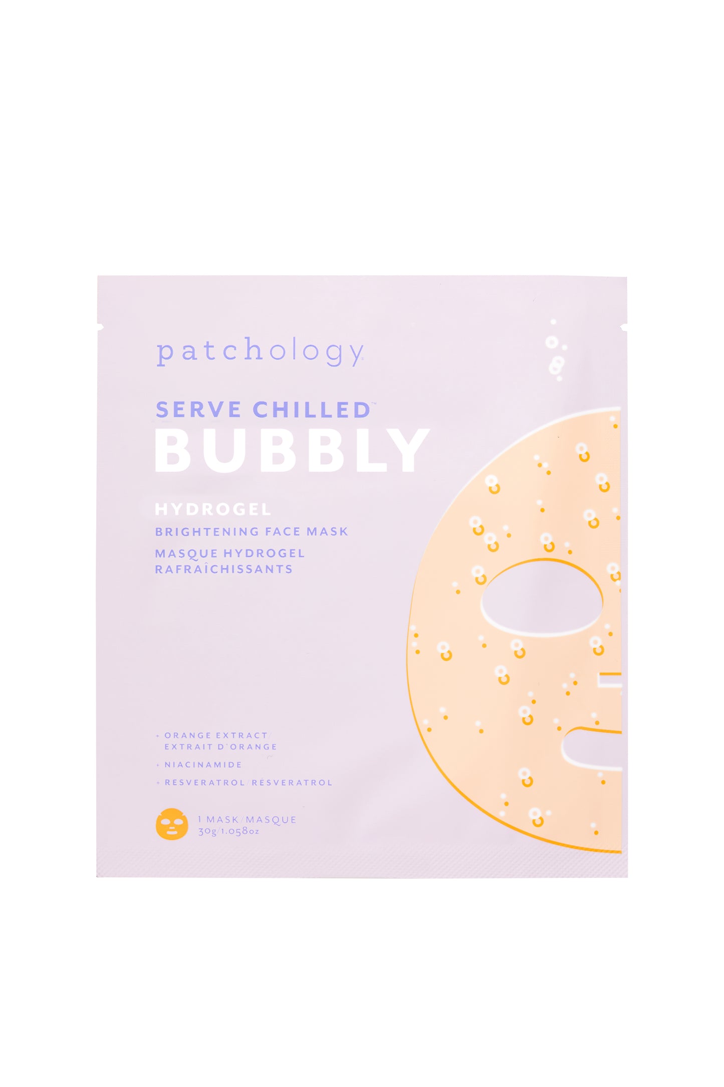 Patchology Bubbly Brightening Hydrogel Mask - Kirkastava Hydrogeelinaamio