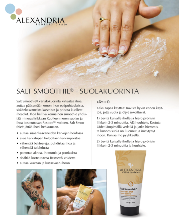 alexandria professional salt smoothie