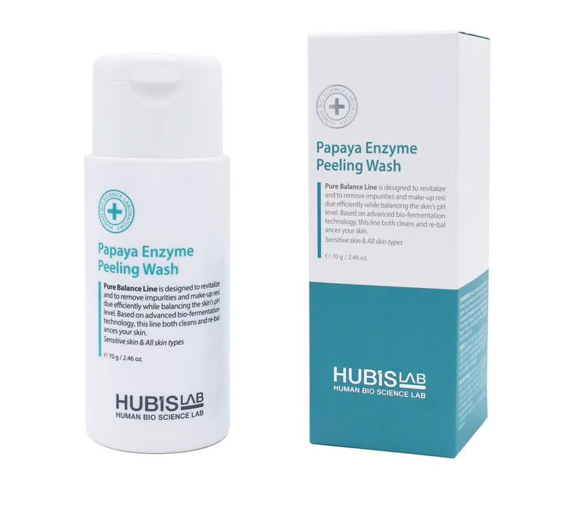 HUBISLAB Pure Balance Papaya Enzyme Peeling Wash 70 g