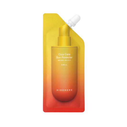 HIDEHERE Cica Care Sun Protector SPF 50 25 ml - Aurinkosuojavoide