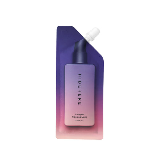 HIDEHERE Collagen Sleeping Mask 25ml - Yönaamio