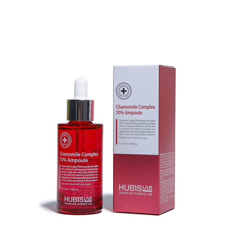 HUBISLAB Post Rays Chamomile Complex 70% Ampoule 50 ml