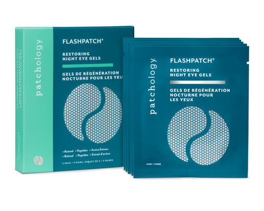 Patchology FlashPatch Restoring Night Eye Gels - Silmänalusnaamiolaput 5 paria