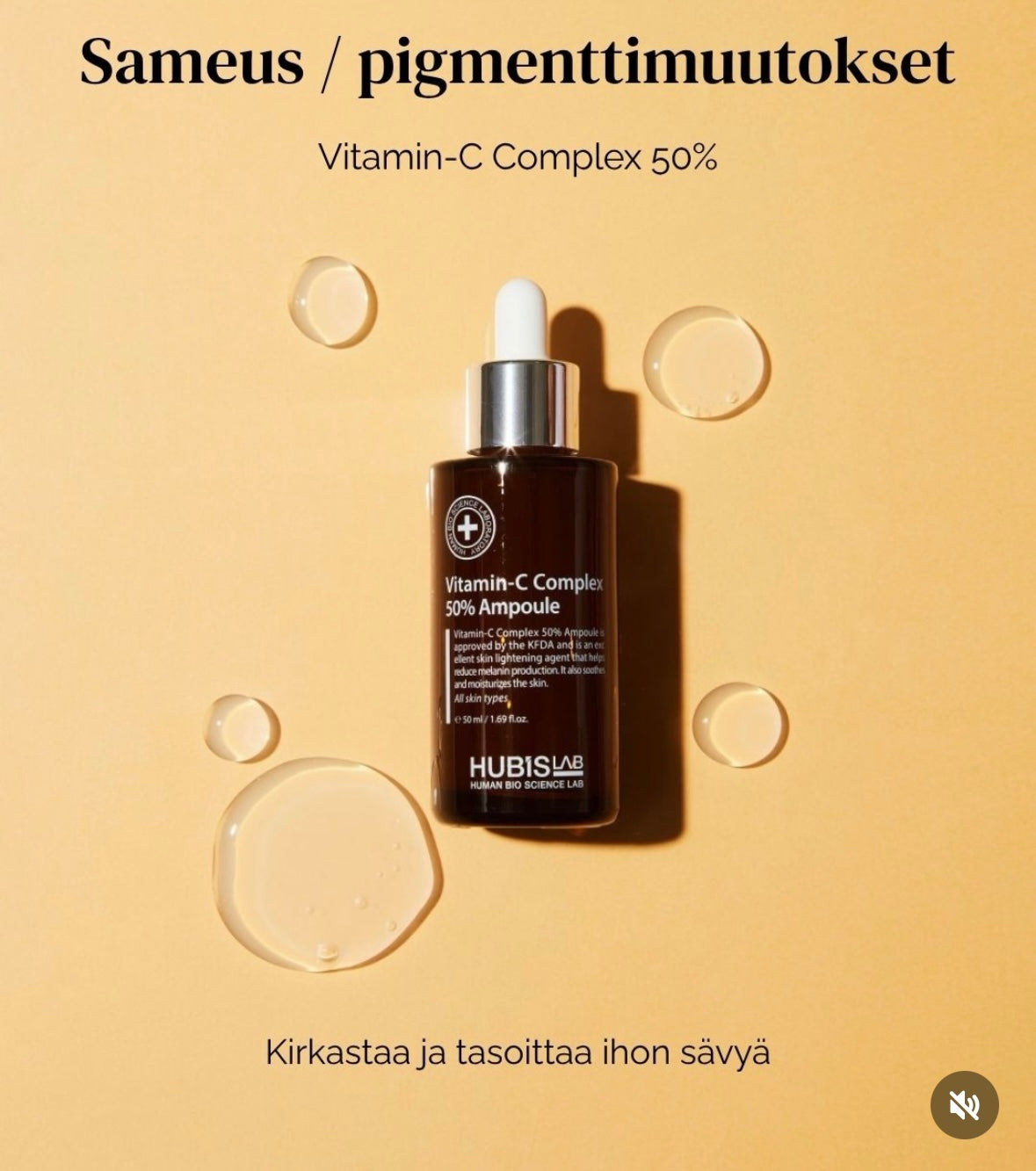 HUBISLAB Derma Max Vitamin-C Complex 50% Ampoule 50 ml