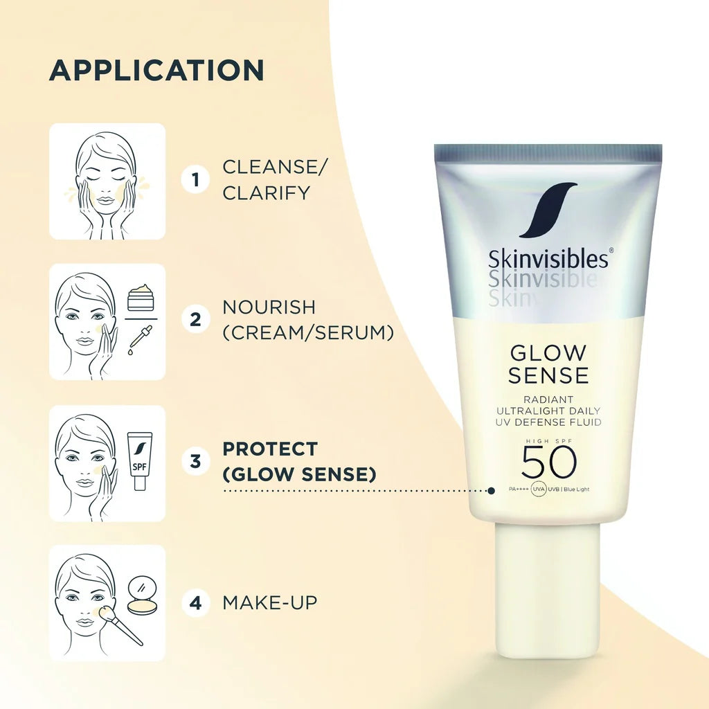 Skinvisibles Glow Sense SPF50 