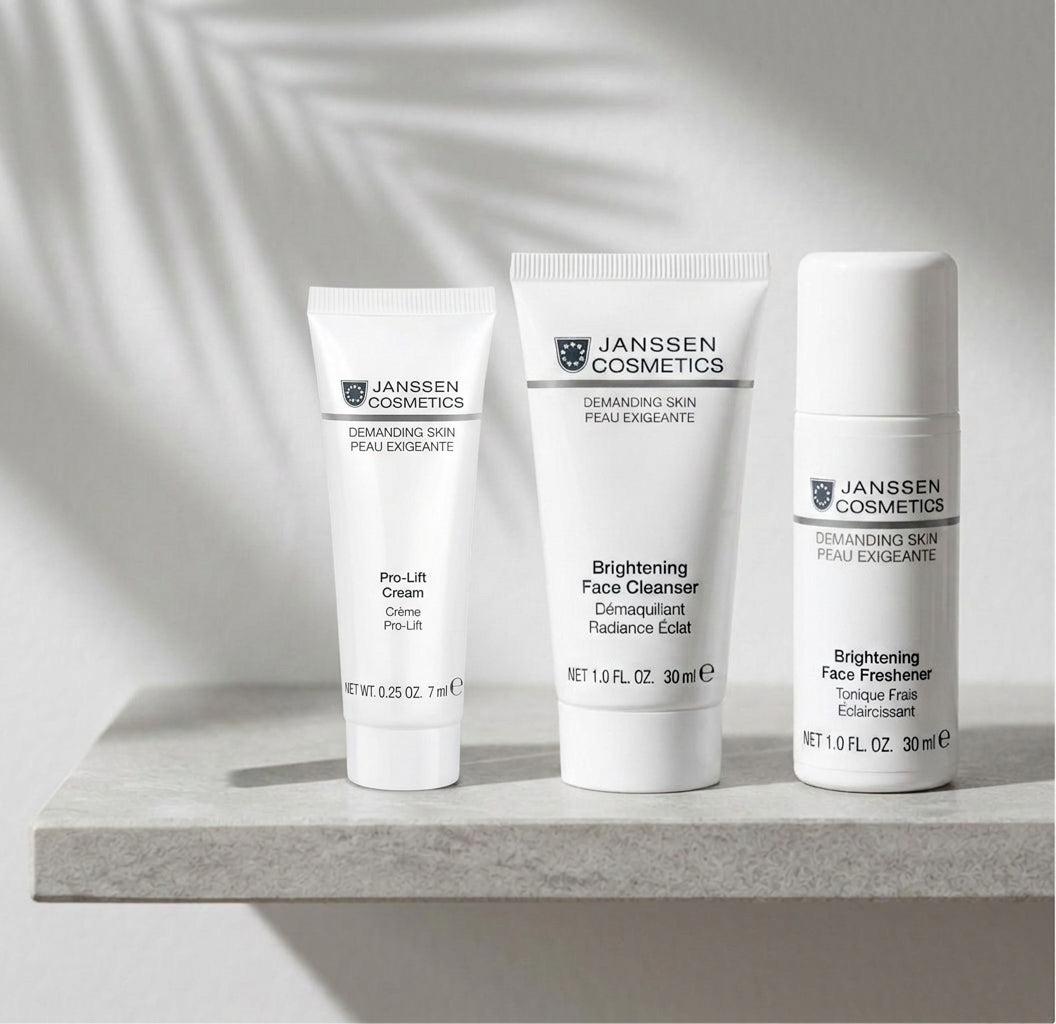 Janssen Cosmetics Demanding Skin- Elvyttävä matkakokoinen hoitosetti