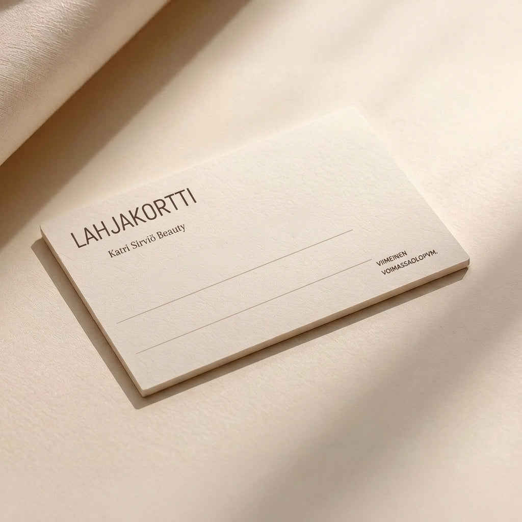 Gift certificate