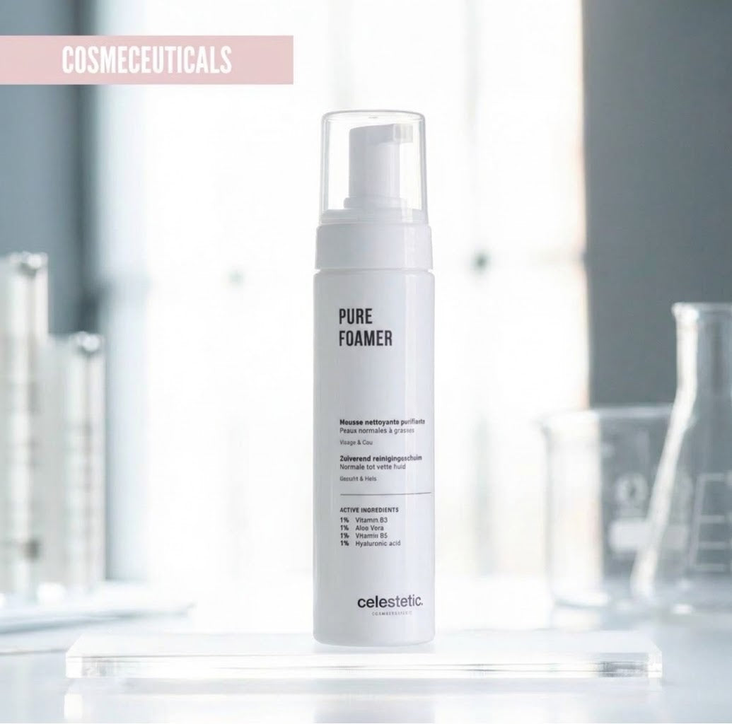 CELESTETIC Pure Foamer 230 ml – Huokosia avaava ja syväpuhdistava puhdistusvaahto