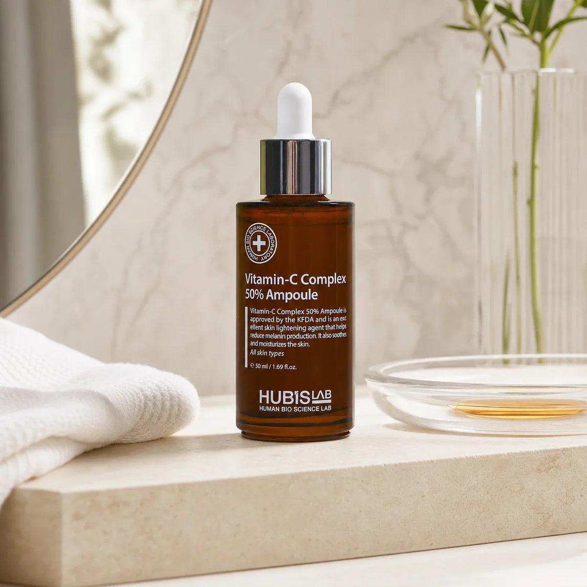 HUBISLAB Derma Max Vitamin-C Complex 50% Ampoule 50 ml