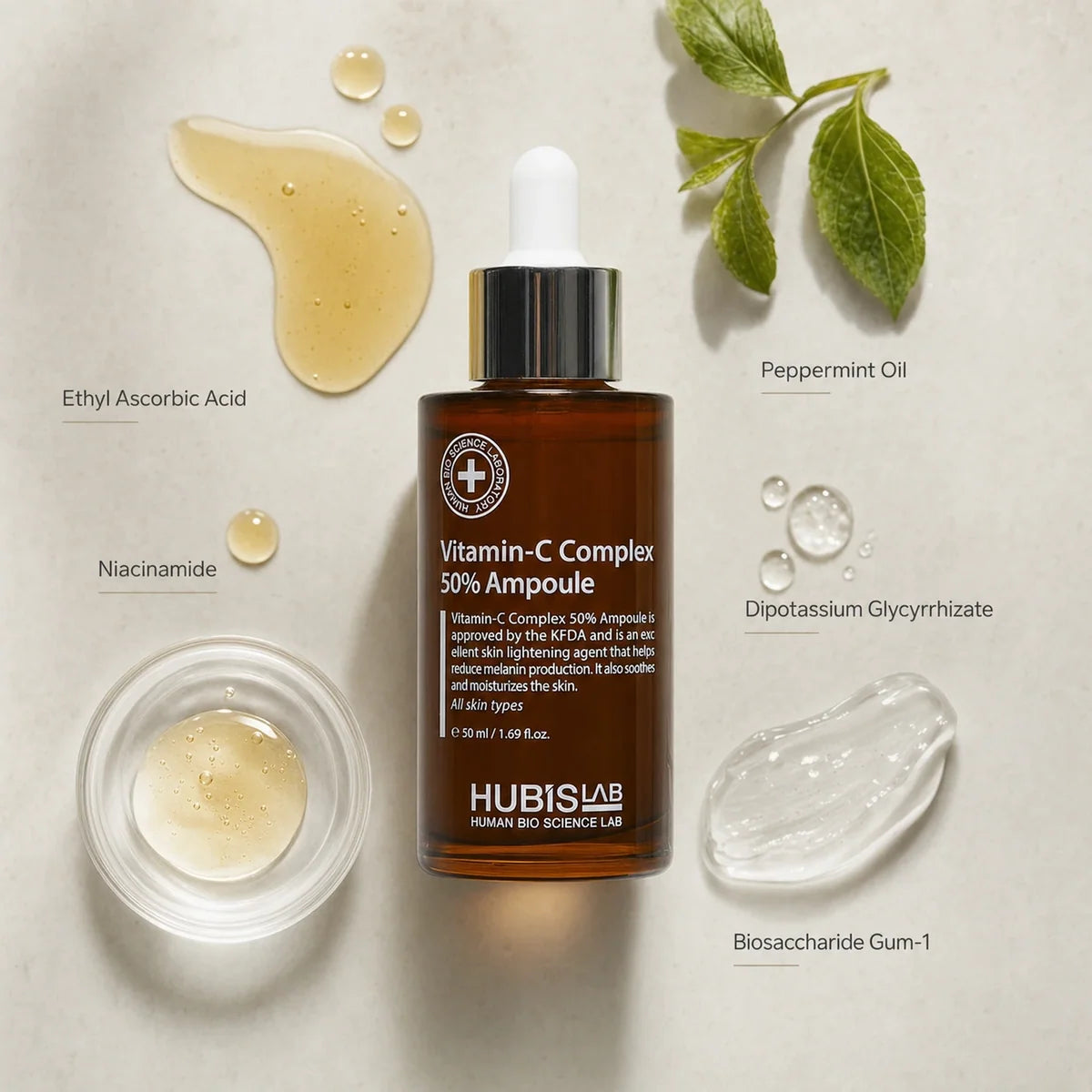 HUBISLAB Derma Max Vitamin-C Complex 50% Ampoule 50 ml