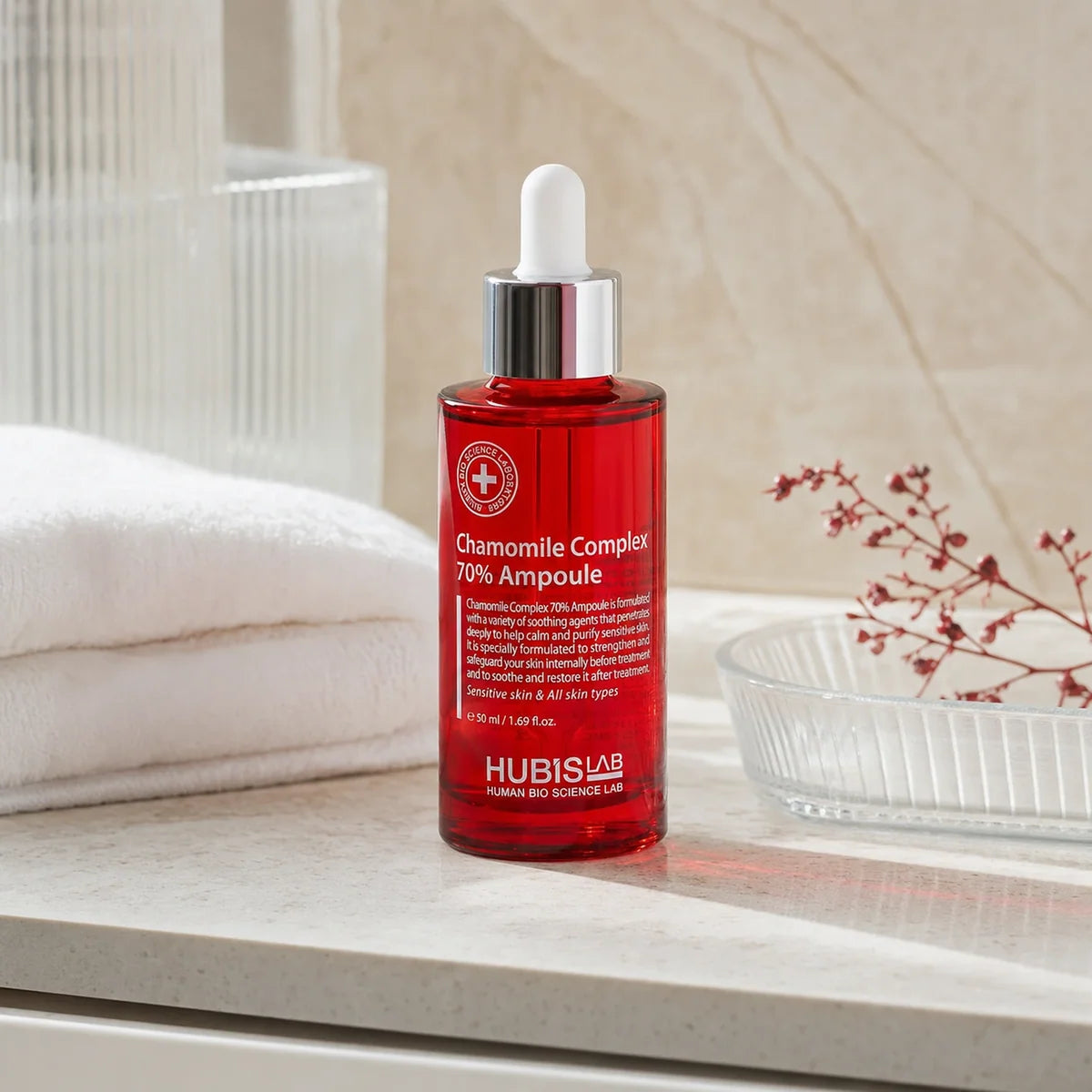 HUBISLAB Post Rays Chamomile Complex 70% Ampoule 50 ml