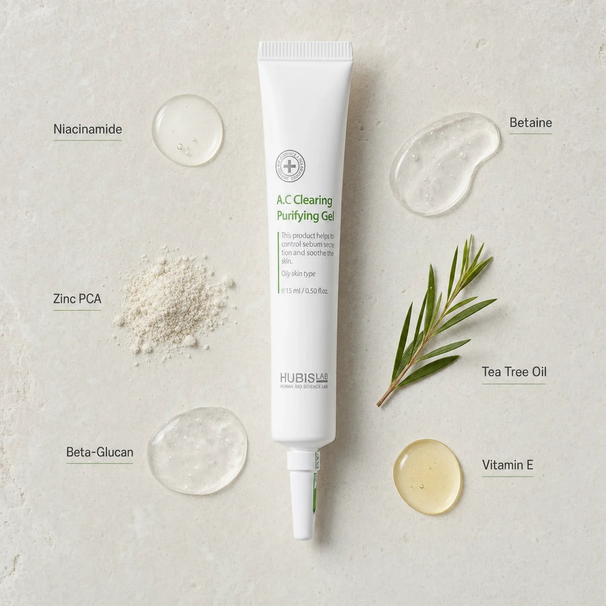 HUBISLAB A.C Clearing Purifying Gel 15 ml