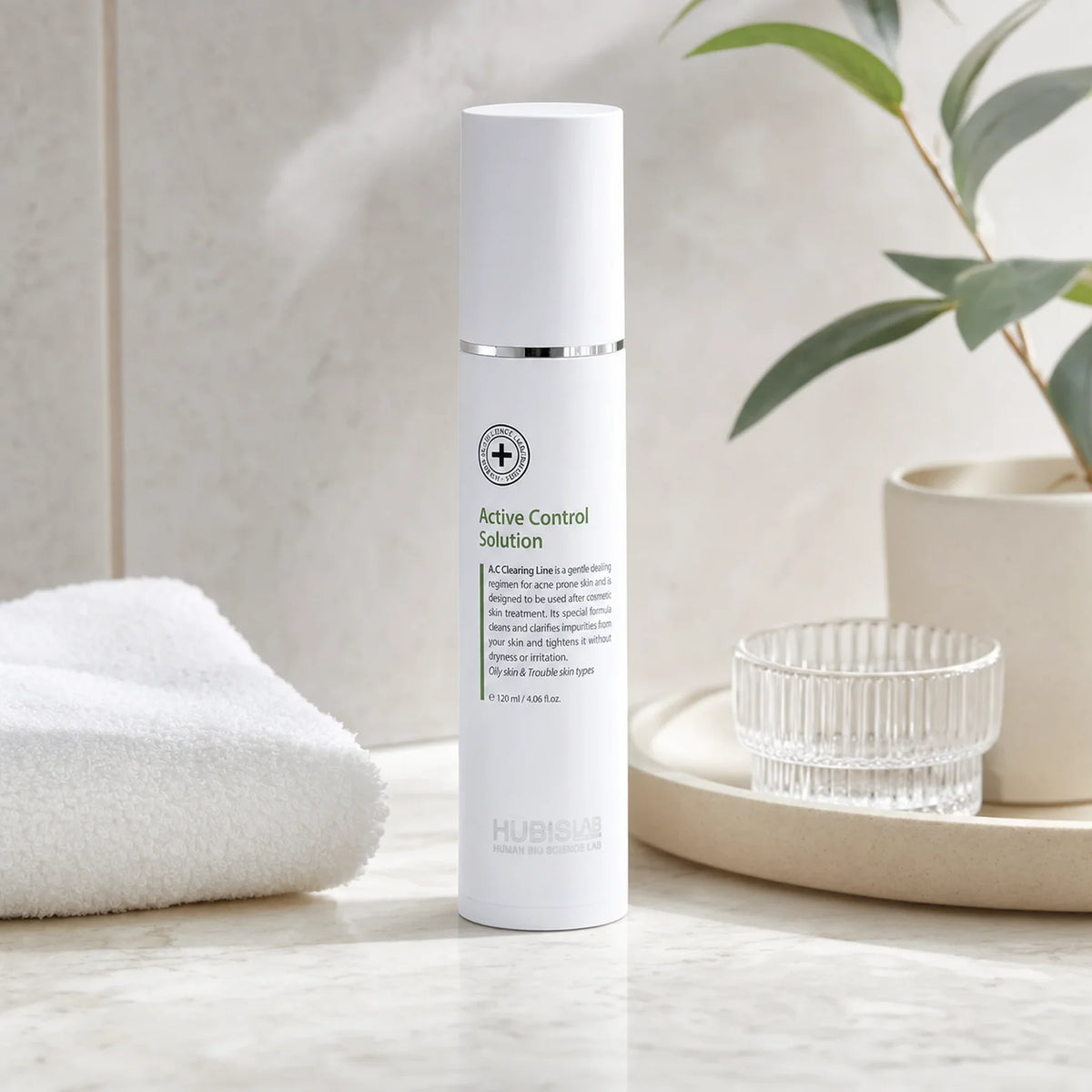 HUBISLAB A.C Clearing Active Control Solution 120 ml