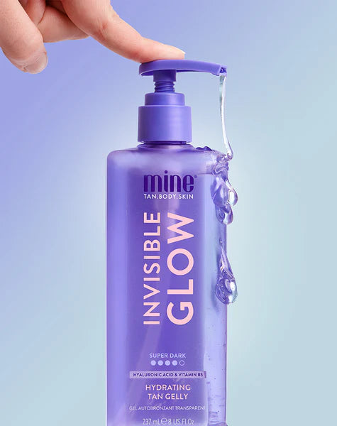 MineTan Invisible Glow Super Dark Hydrating Tan Gelly 237 ml - Erittäin tumma itseruskettava