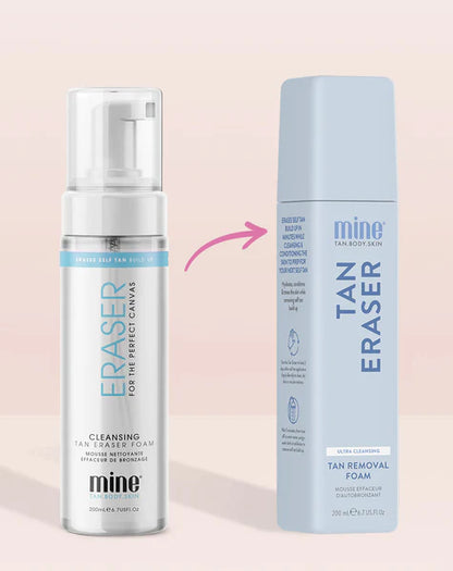 MineTan Tan Eraser Cleansing Foam 200 ml - Itseruskettavan poistovaahto