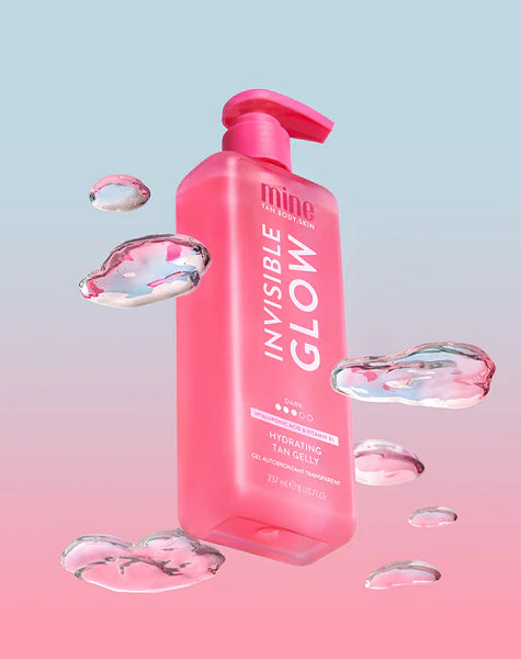 MineTan Invisible Glow Dark Hydrating Tan Gelly 237 ml - Tumma itseruskettava