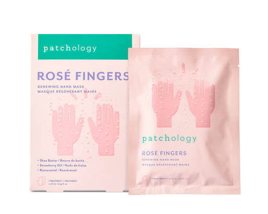 Patchology Rose Fingers Renewing Hand Mask - Uudistavat Naamiokäsineet