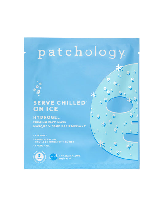 Patchology Serve Chilled On Ice Firming Hydrogel Mask - Hydrogeelinaamio