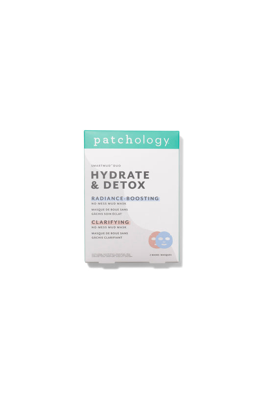 Patchology SmartMud Duo Detox + Hydrate-kangasnaamiosetti
