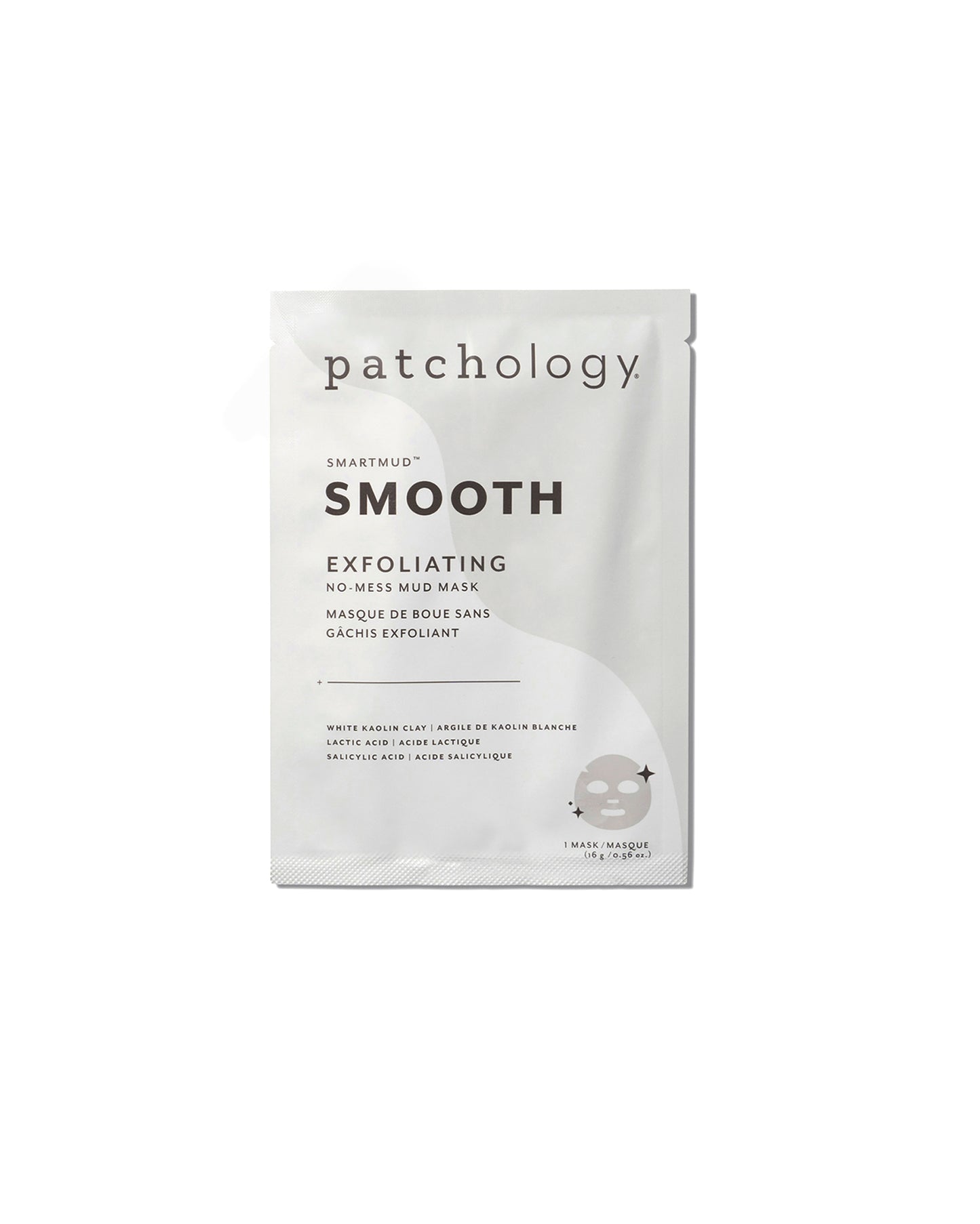 Patchology SmartMud Smooth Exfoliating MudMask - Kangasnaamio