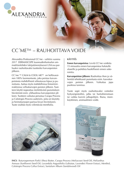 CC'me - Calm & Cool Me - Rauhoittava voide