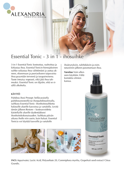 Essential Tonic™ 237 ml - Antiseptinen suihke