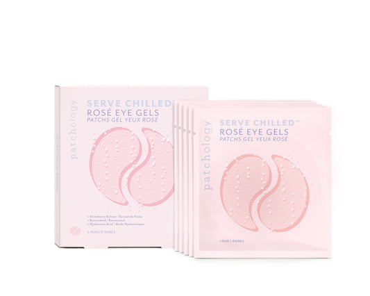 Patchology Serve Chilled Rose Eye Gels - Silmänalusnaamiolaput 5 paria