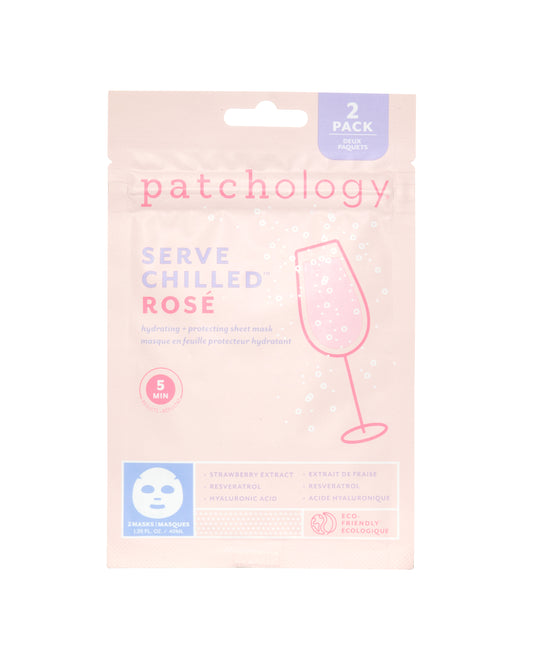 Patchology Serve Chilled Rose Sheet Mask Duo - Kangasnaamio 2 kpl